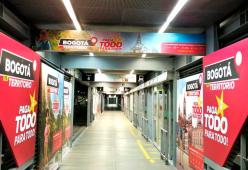 Publicidad en Estaciones de Transmilenio