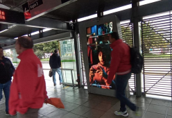 Publicidad Digital Out Of Home en Transmilenio