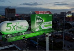 Valla con volumetría