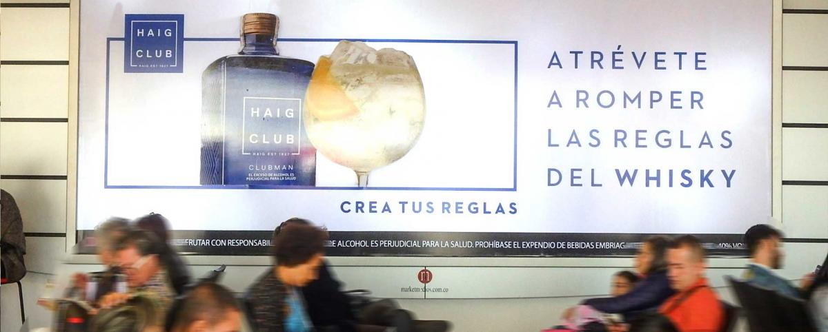 Publicidad en Aeropuertos de Marketmedios Haigclub