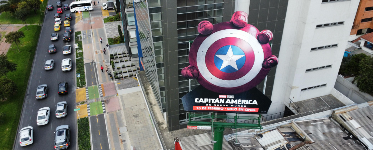 Valla Redonda Capitán América