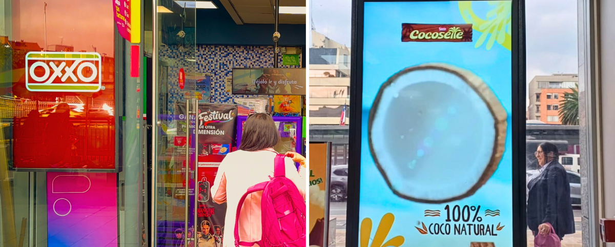 Pantallas OXXO Retail Media Marketmedios