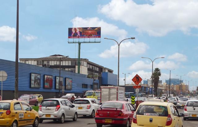 Valla Avenida 68 con Calle 19