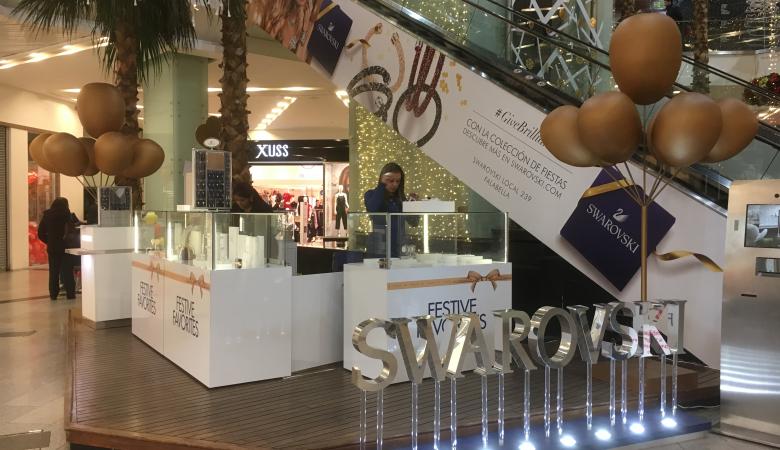 swarovski en centro comercial unicentro