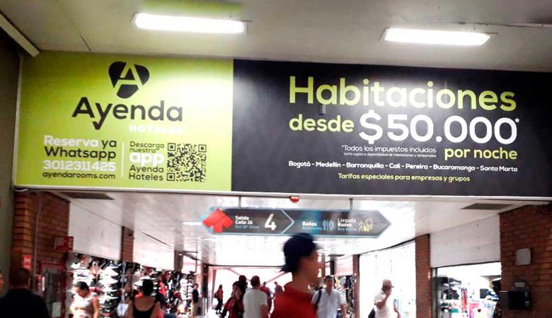 Publicidad en Terminales de Transporte con Marketmedios