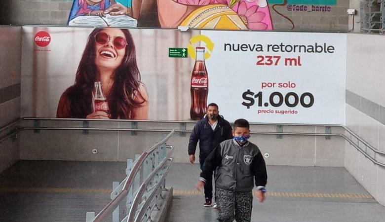 Publicidad OOH en Transmilenio