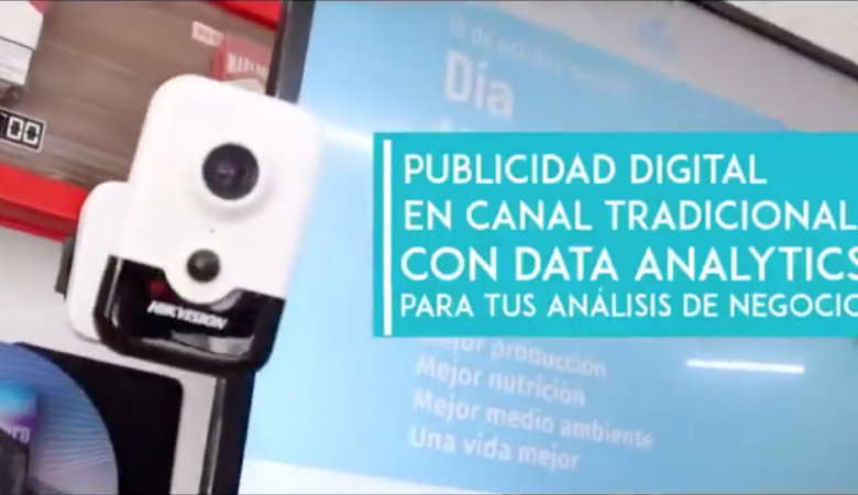 MarketTrade, pantallas con Data Analytics en tiendas