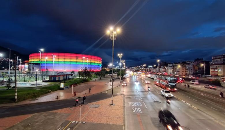 Durex en Pantalla Led de Movistar arena