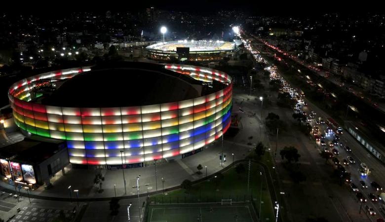 Publicidad Exterior en Fachada Movistar Arena