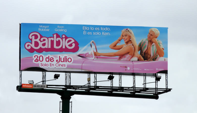 Barbie en Vallas de Marketmedios