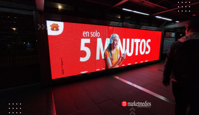 Publicidad Digital Out Of Home en Transmilenio