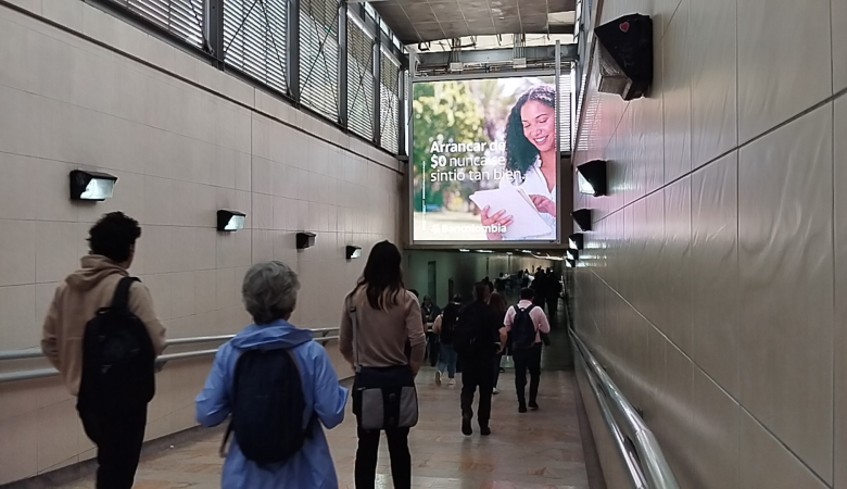 Pantalla Led transmilenio Universidades