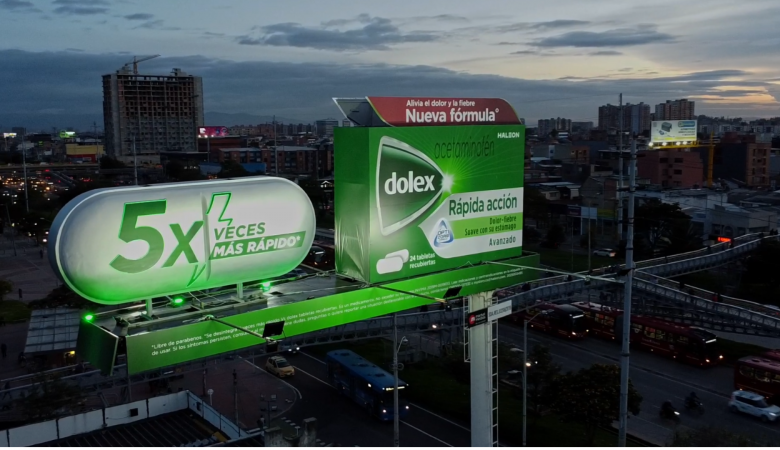 Valla con volumetría