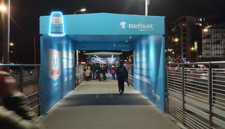 Tunel transmilenio calle 100