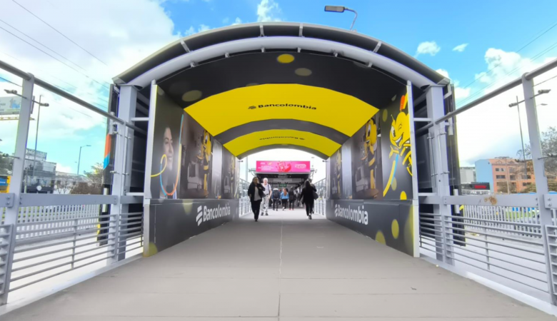 Tunel led de trasnmilenio