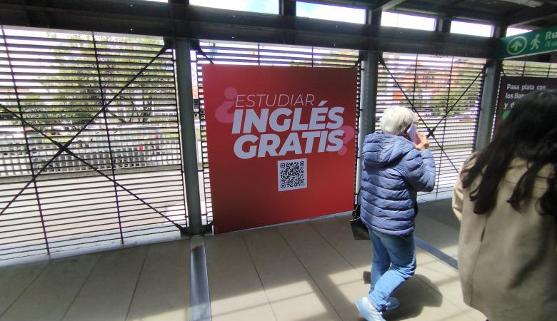 Publicidad en Transmilenio  calle 100
