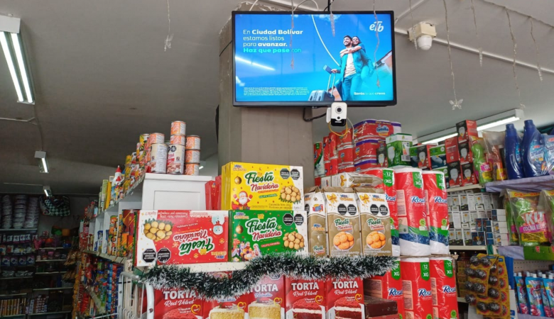 Pantallas Digitales en Tiendas de Barrio
