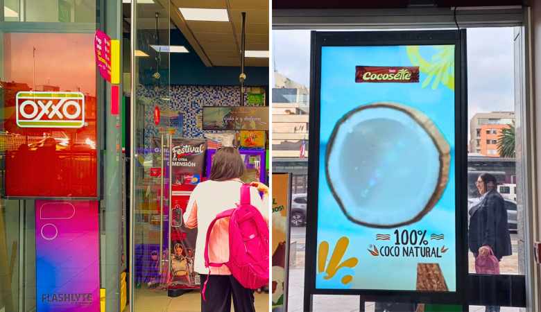 Pantallas OXXO Retail Media Marketmedios
