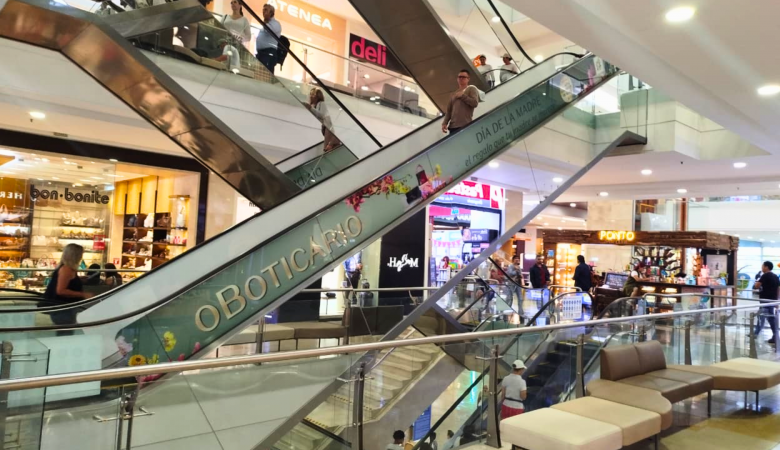 Publicidad en centros comerciales