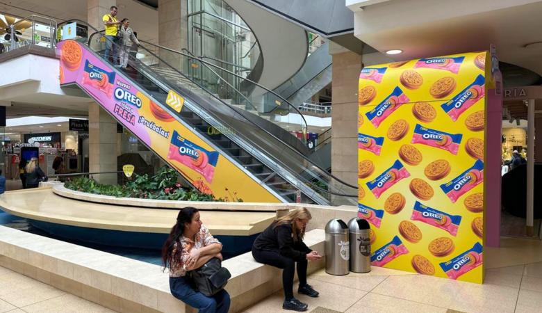Publicidad indoor Oreo