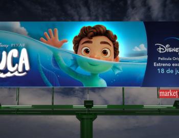 Vallas Publicitarias de Marketmedios con  Disney
